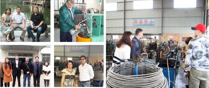 Stainless Steel Felxible Corrugated Metal Hose Reel