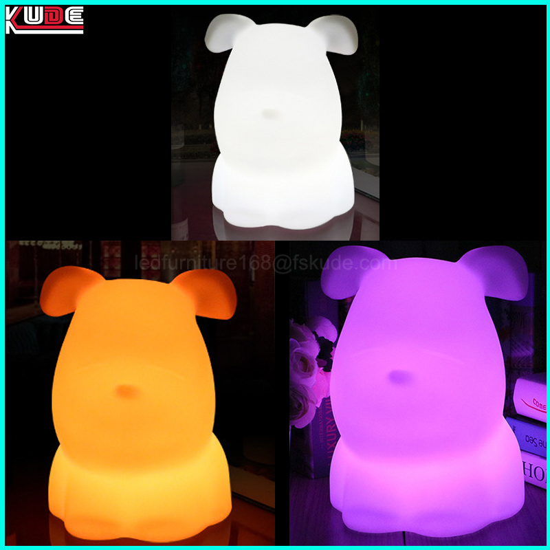 LED Night Light Dolphin Table Lamps LED