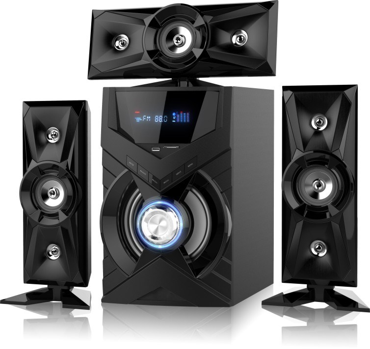 3.1 Active Home Theater Multimedia Speaker Box USB Audio Mobile Trolley Bluetooth Speaker