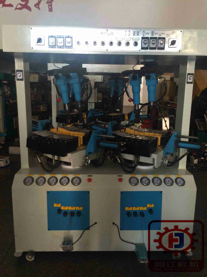 Hydraulic Shoe Sole Attaching Machine