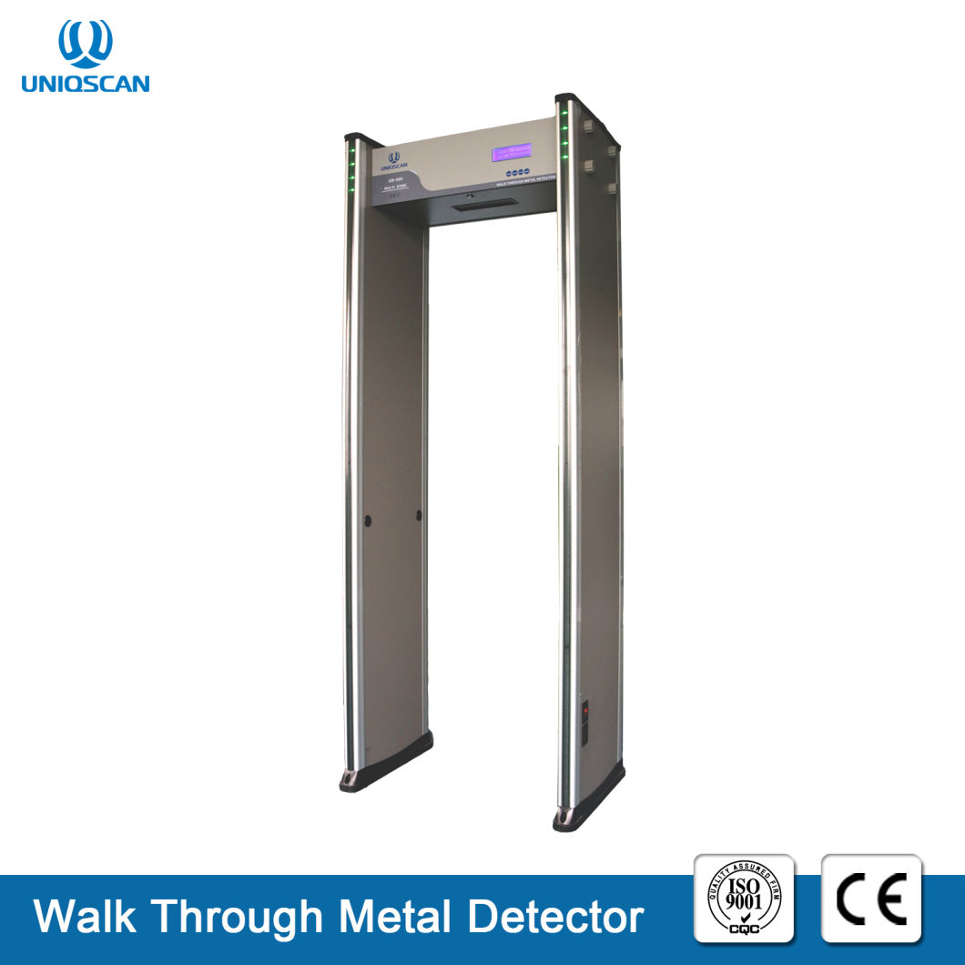 Safeway System High Sensitivity LCD Panel Remote Control 18 Detection Zones Walk Through Body Metal Detector Door