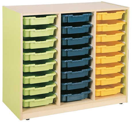 Kids Wooden Toy Drawer Storage Cabinets for Children (SF-131C)