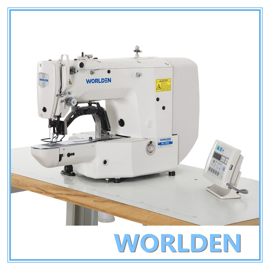 Wd-1900ass Direct Drive Electronic Bar Tacking Industry Sewing Machine