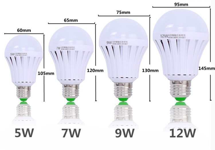 Emergency Bulb Lamp 7W LED Intelligent Bulb Light China Factory