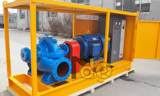 Horizontal Diesel Engine Split Case Double Suction Water Pump