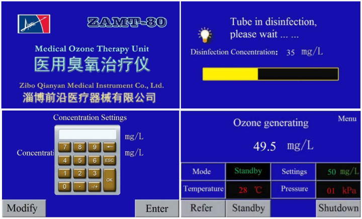 High Quality Economical Medical Ozone Generator Equipment Zamt-80 with Good Price