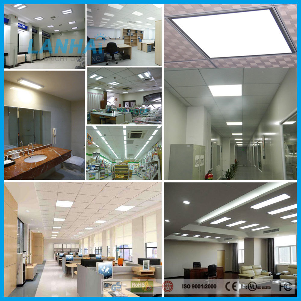 Super-Thin 600*600 40W Recessed Ceiling Square LED Panel Light