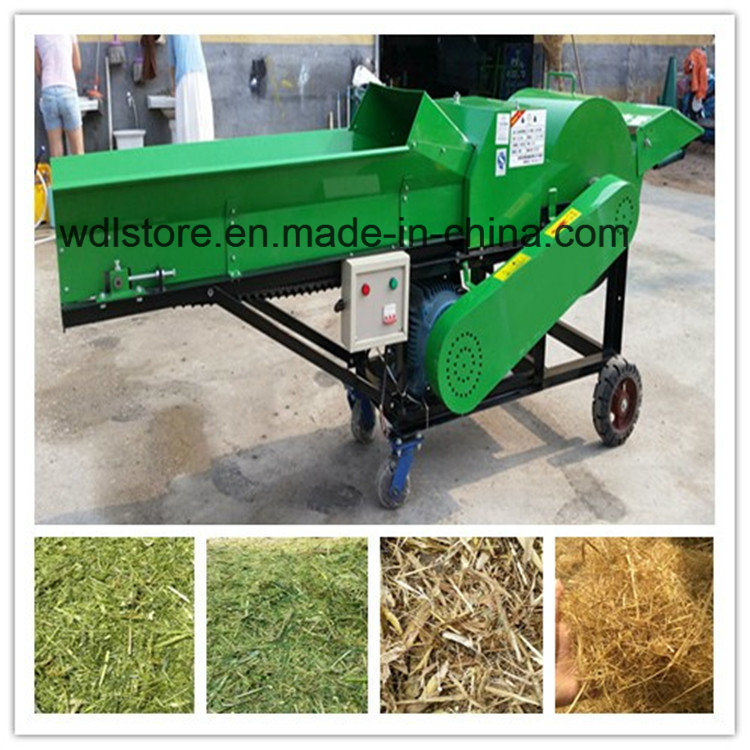 Animal Feed Grass Chopper / Straw Chaff Cutter / Small Grass Cutting Machine