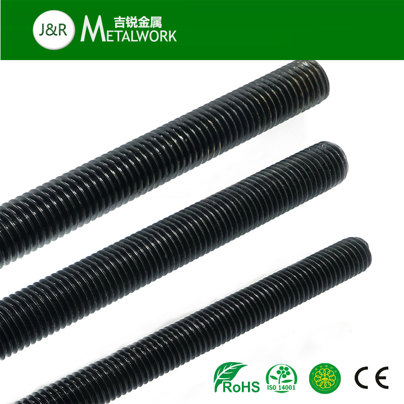 M10 Carbon Steel Black Oxide Full Thread Stud Bolt (DIN976)