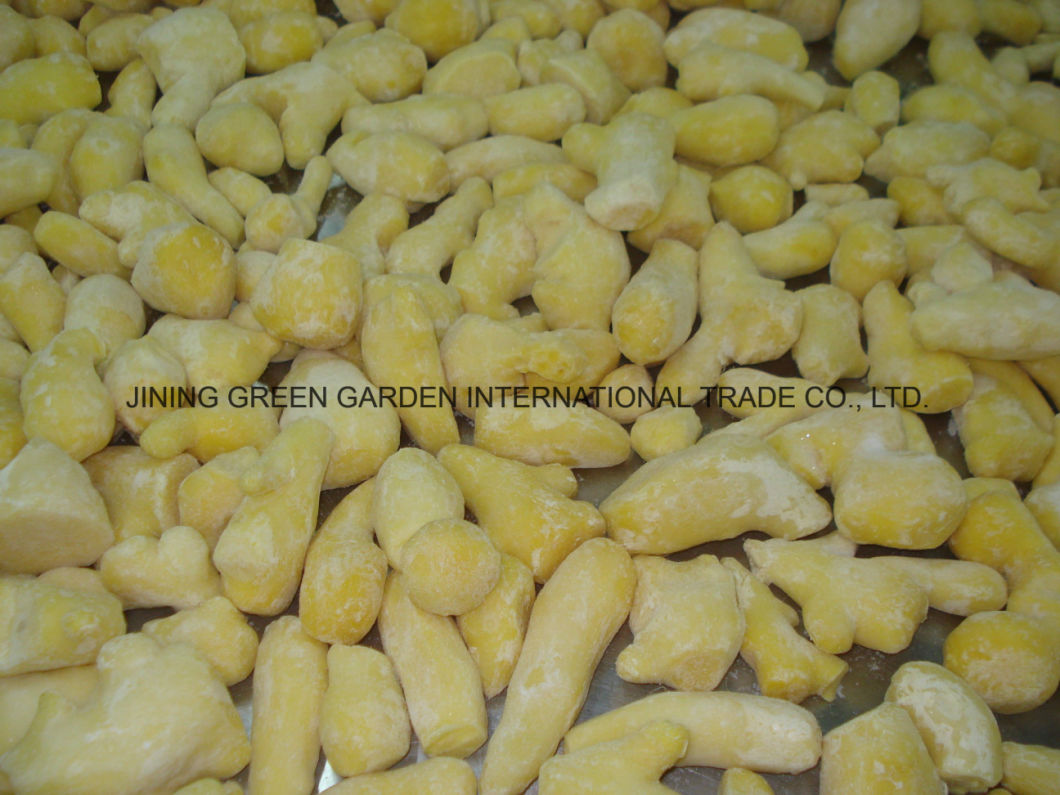 Wholesale Frozen Peeled Ginger/IQF Ginger