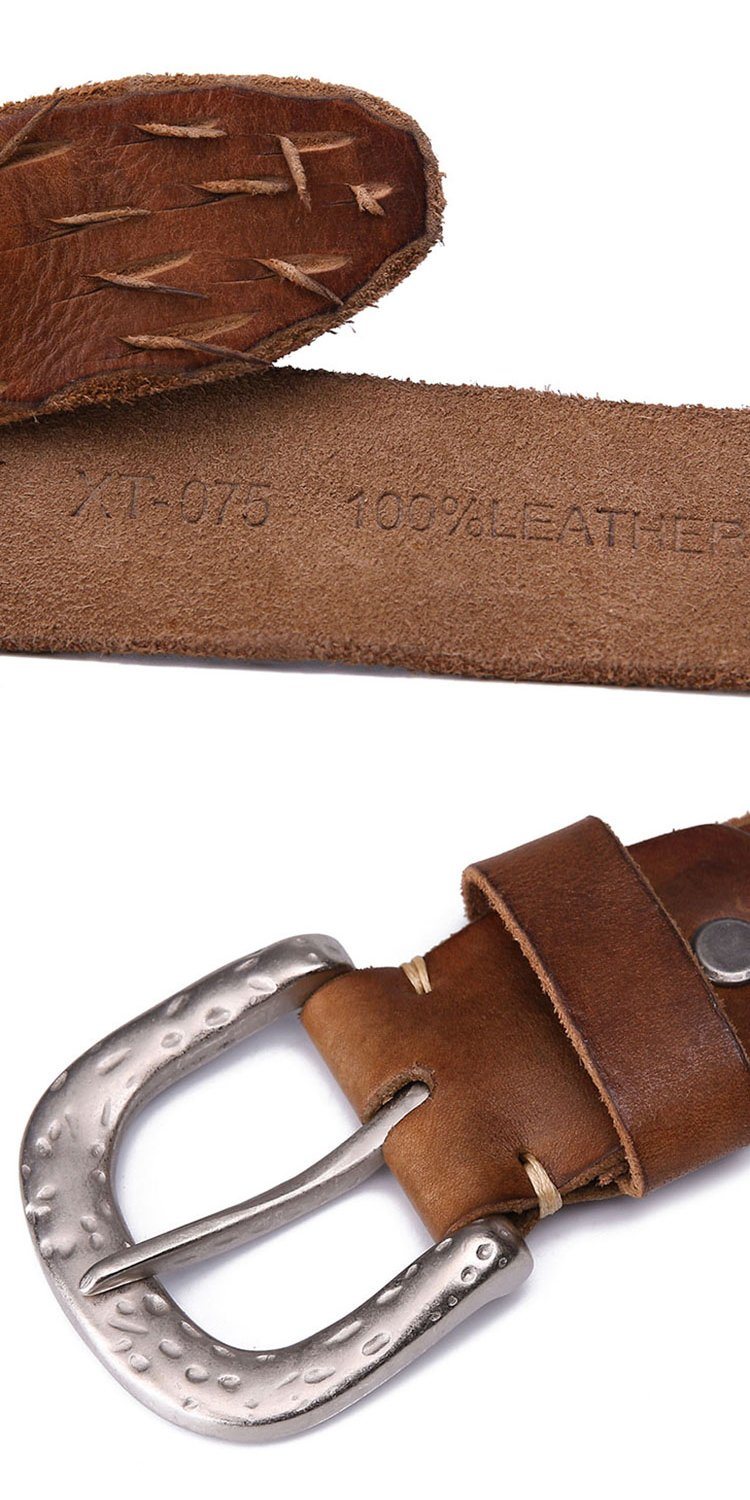 2017 New Arrival Special Design Vintage Leather Waist Belts
