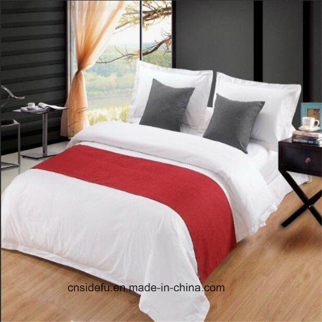 Hotel Decorative Green Grey Red Blue Bed Runner