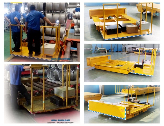 on Rail Handling Trolley Coil Transfer Carriers with Safe Device