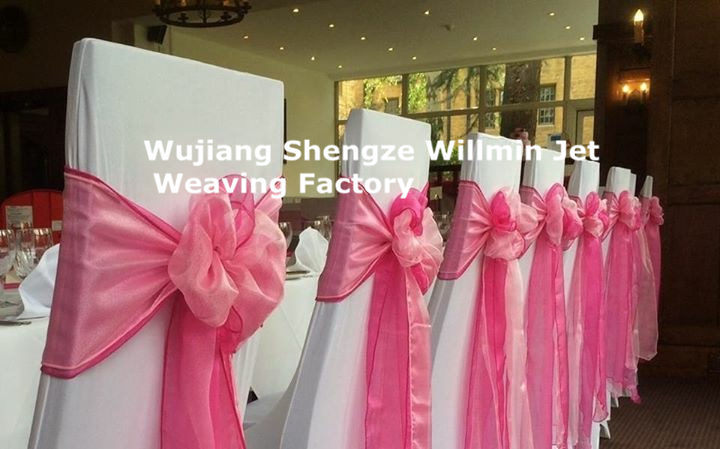 100%Polyester Wholesale Organza Ribbon for Wedding Decoration