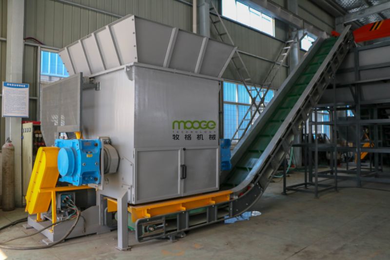 Plastic Grinder shredder machine for Waste PE PP Plastic Bags