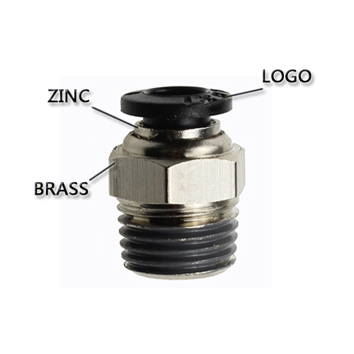 Brass Pneumatic Air Fitting (HPUC 8)