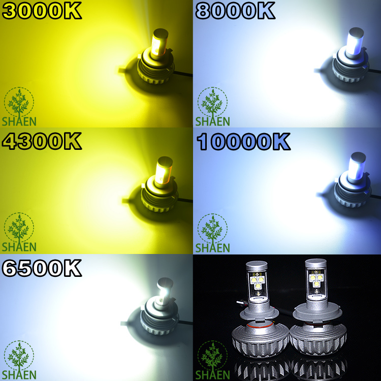 H4 H/L New Design LED Car Light 30W 3s