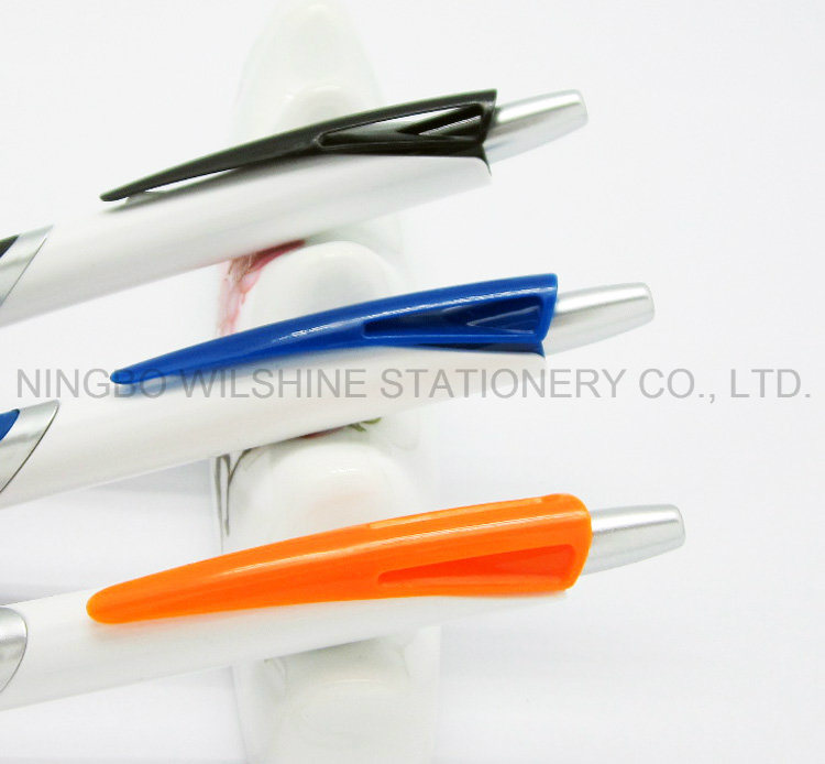 American Style Plastic Ballpen for Promotion (BP0230W)