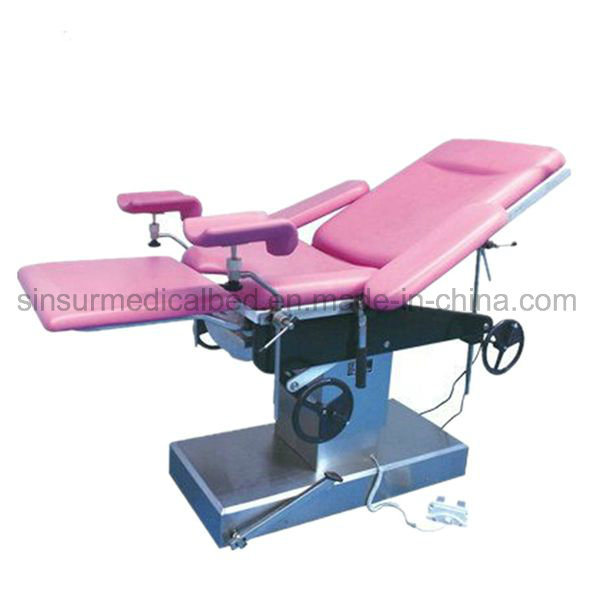 Hospital Equipment Electric Multi-Purpose Gynecological Delivery Operating/Examination Bed