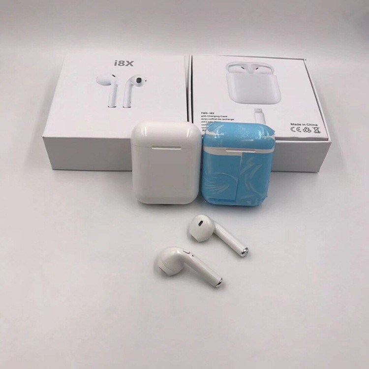Wholesale China Factory Tws I8 I8X Wireless Headphone Sport Earphones Best Sell True Wireless Earbuds with Charging Case