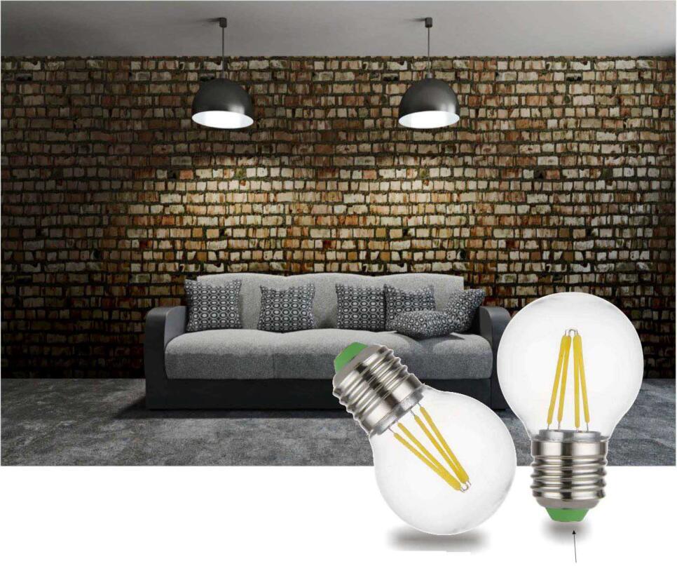 LED Bulb Clear Amber Vintage Light Dimmable LED Filament Bulb LED Light LED Lighting