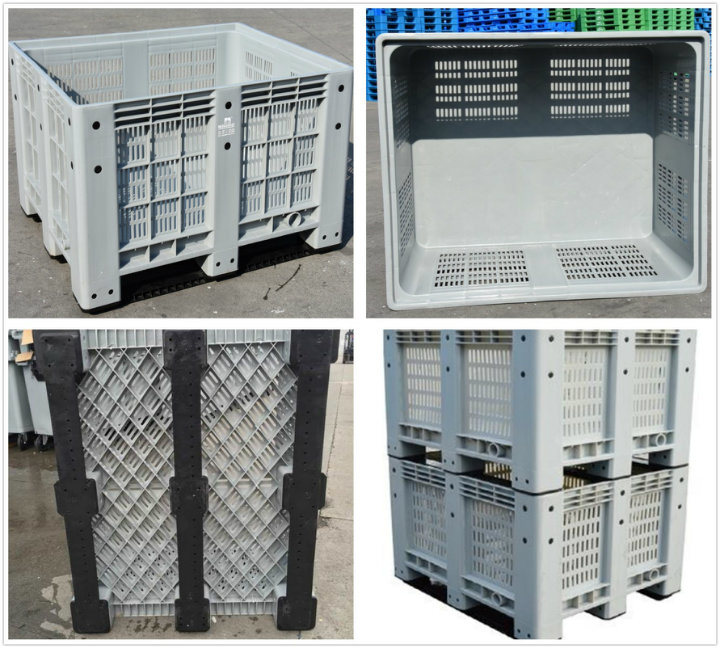 Logistics Pallet Box Plastic Moving Crate Sale