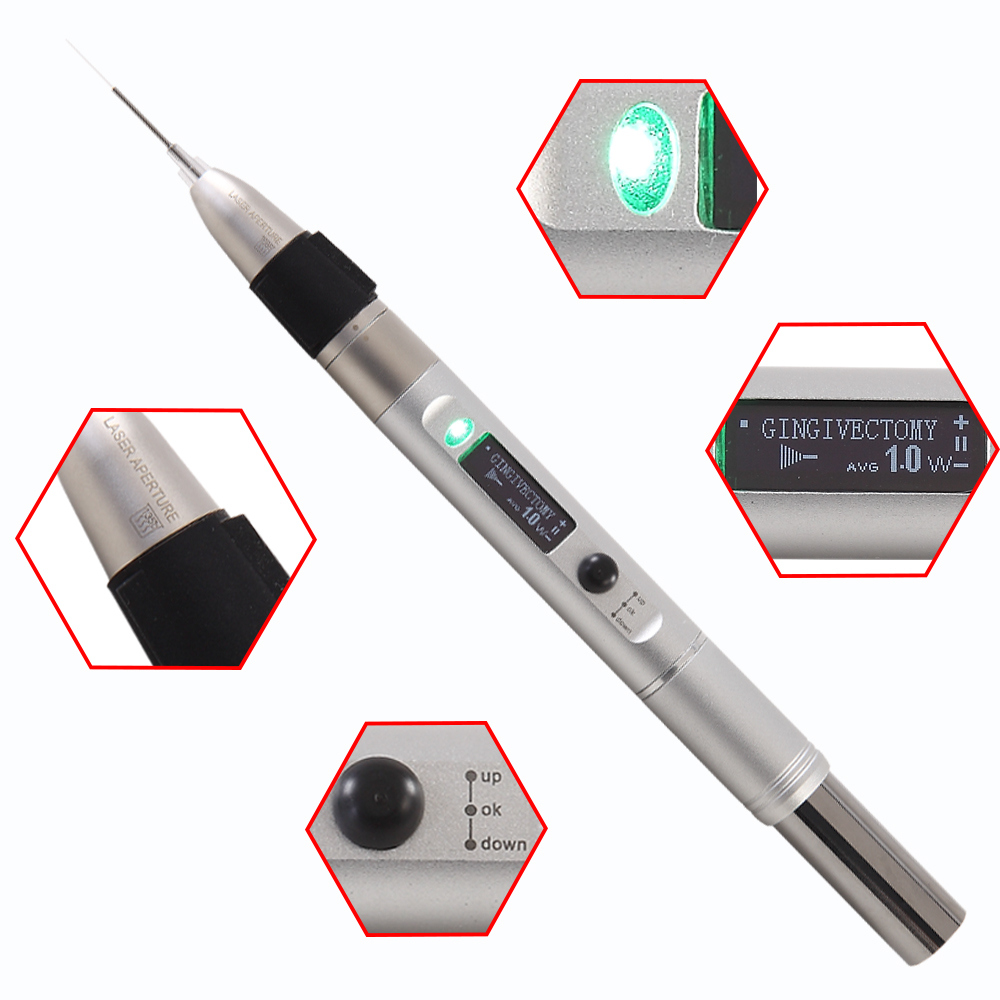 Medical 808nm System Oral Surgery Dental Operation Machine 3W Mini Cutting Soft Tissue Device Diode Laser