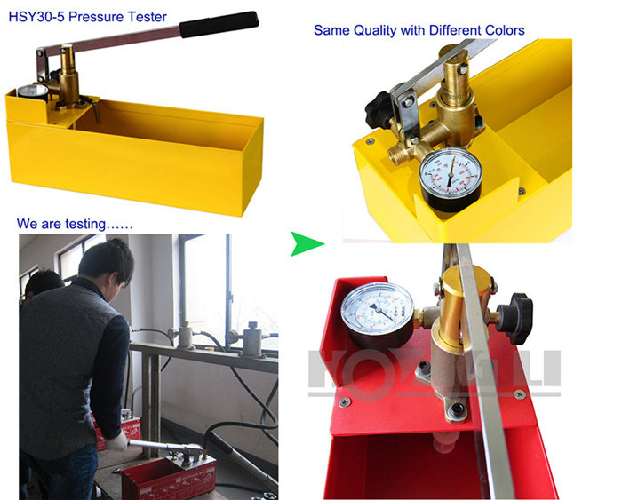 Low Pressure Hand Testing Pumps (HSY30-5)