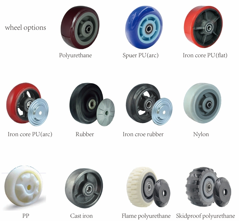 4 Inch Polyurethane Swivel Industrial Caster Wheel
