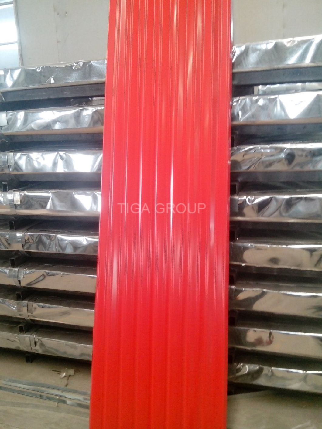 Corrugated Color Metal Roofing Wavy PPGI/PPGL Roof Sheets