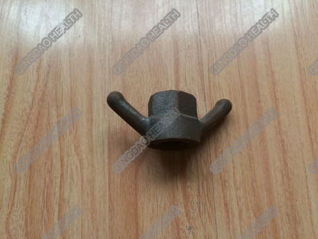 M12 Heavy Cast Wing Nut with Hex Head Bolt