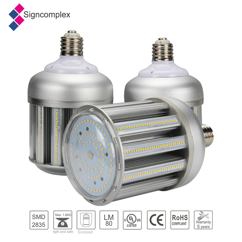 140lm/W LED Corn Lamp for Street Lights with UL Ce RoHS and 5 Years Warranty