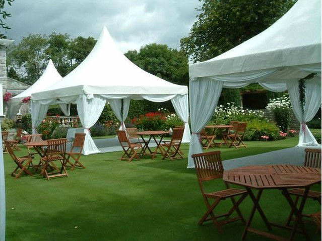 Small Waterproof Aluminum PVC Party Tent Event Marquee Wedding Gazebo