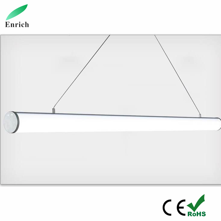 Round Tube LED Linear Light, LED Pendant Light for Office