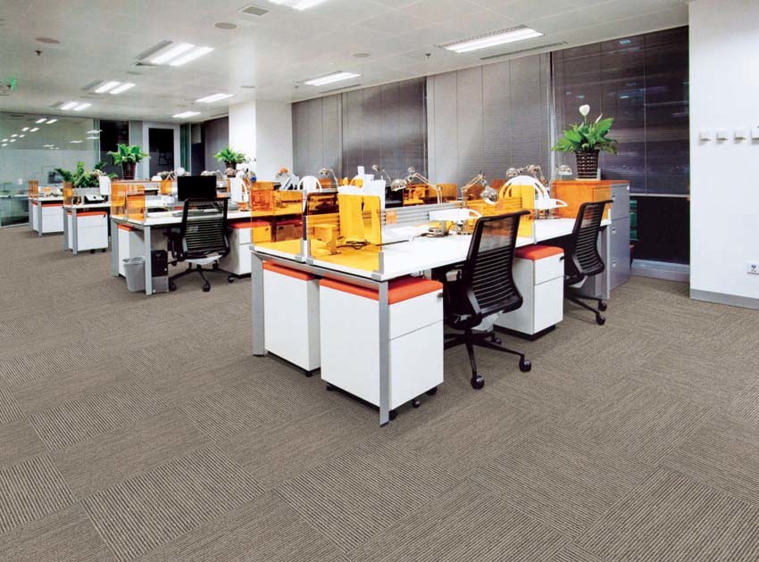 Interface Classical Nylon PP Commercial Tile Carpet for Office/Hospital/School/Supermarket/Hotel