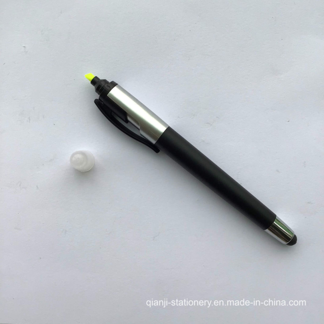 Highlighter and Ball Point Pen and Stylus