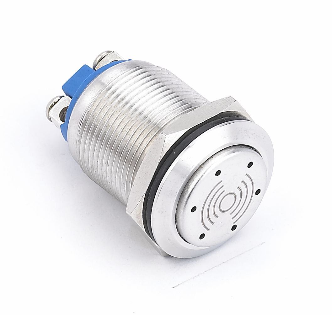 19mm Stainless Steel Metal TUV UL Hban Buzzer