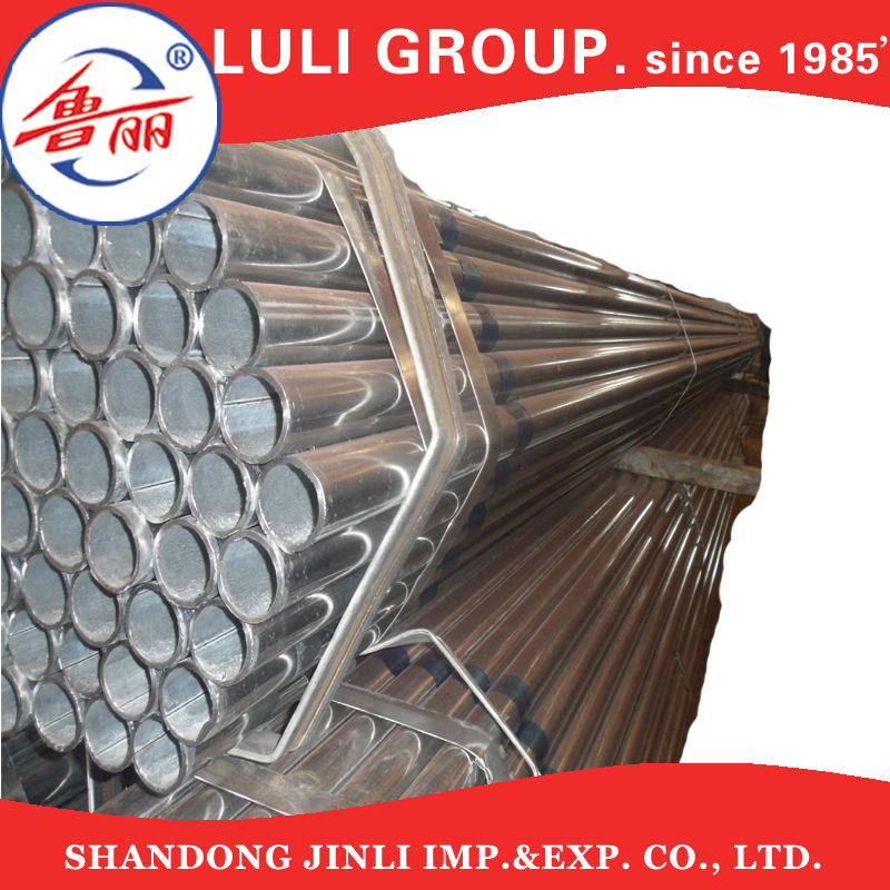 ERW Hot DIP Galvanized Steel Tube BS1387 Galvanized Steel Pipe