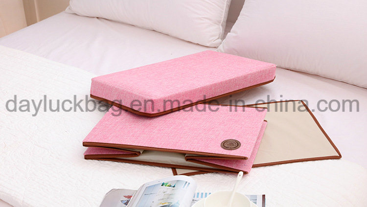 Non Woven Cardboard Cube Fold Pink Large Clothes Storage Box