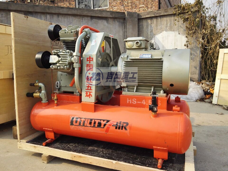 High Quality W3118 V-Belt & Clutch Portable Piston Diesel Air Compressor with DTH Drill Rig for Mining