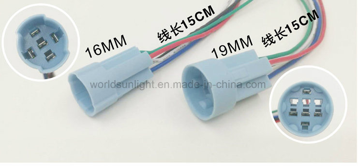 Wiring Connector for 19mm Metal Stainless Steel Push Button Switch