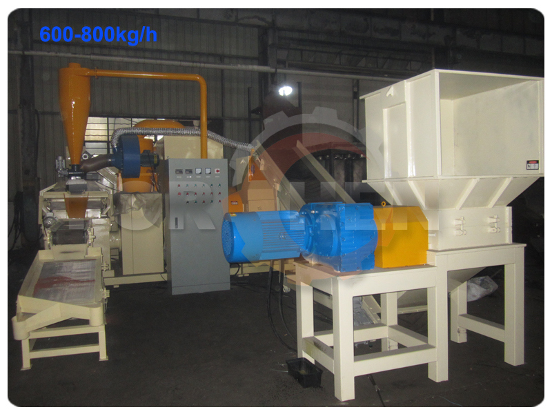 High Efficiency Waste Copper Wires Cables Recycling Machine