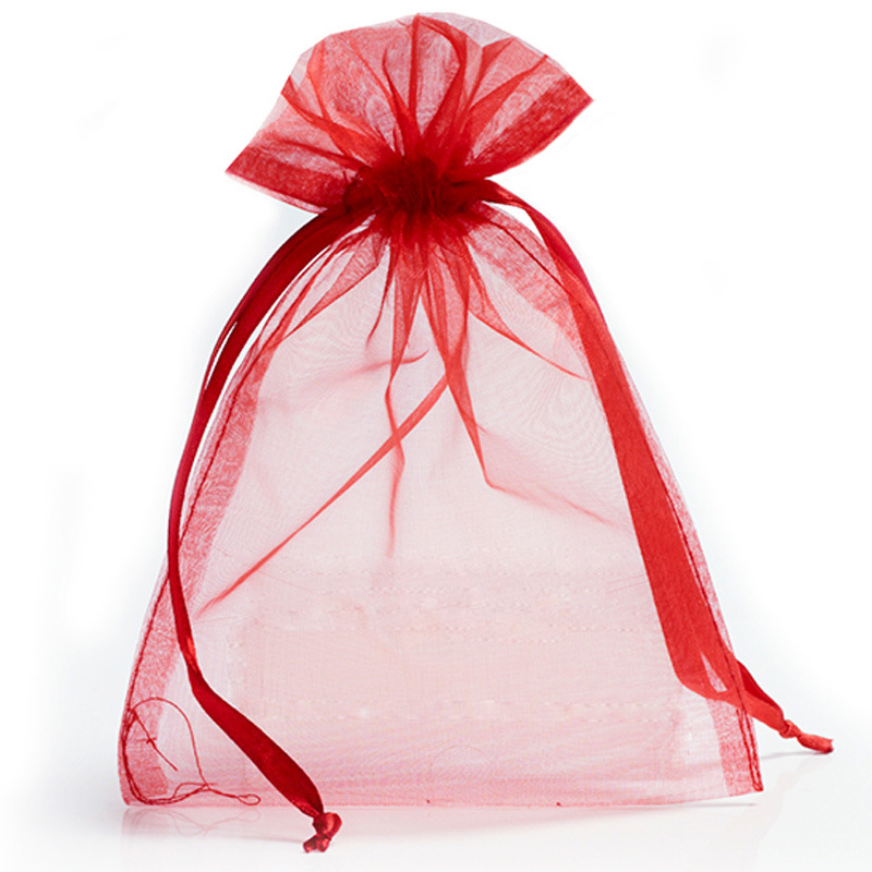 Wedding Gift Drawstring Organza Small Bag