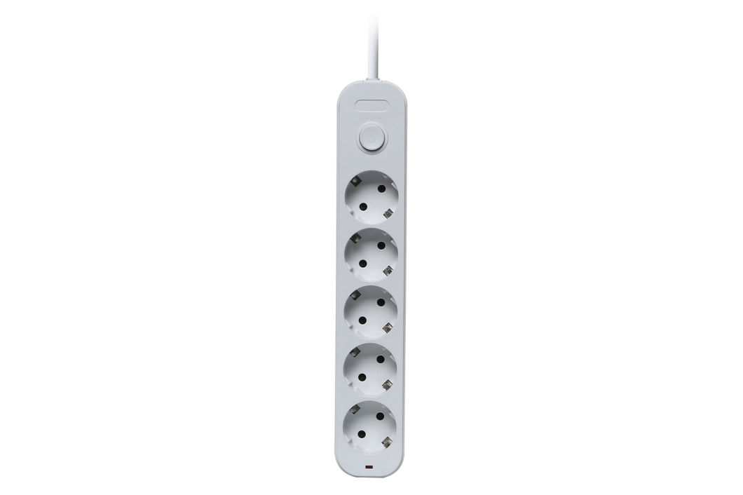 Individual Switch Universal Electric Extension Power Socket (GH5W)