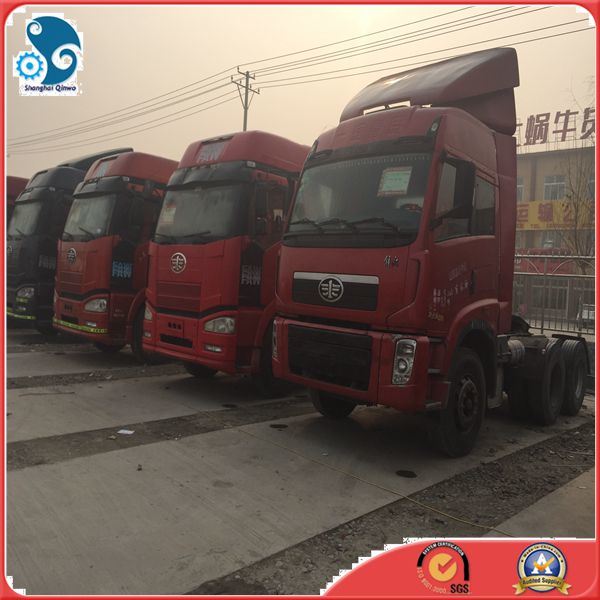 6X4, 4X2 China FAW Low Bed Semi Trailer Tractor Head Truck for Sale