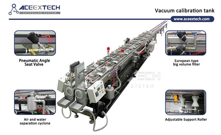 Plastic Drain Tube Extrusion Machine