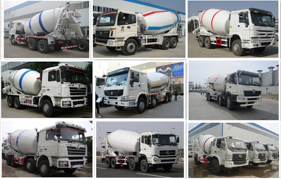 Shacman F3000 Cab 8X4 15cbm Concrete Mixer Truck