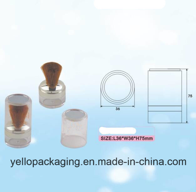 Plastic Container Cosmetics Container Cosmetic Package Loose Powder Case