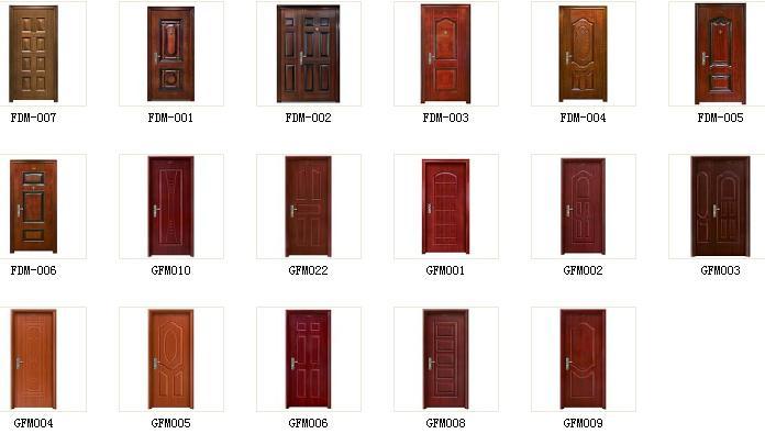 Low Price China Factory Steel Secuity Door