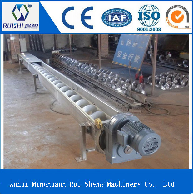 Automatic Screw Conveyor Feeder / Powder Flexible Screw Auger Conveyor